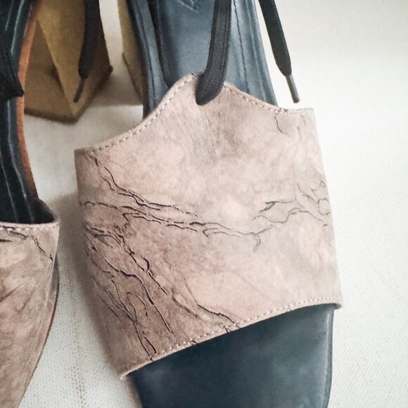 Rachel Comey Melrose Sandals w Wood Heel  7 - Picture 5 of 8